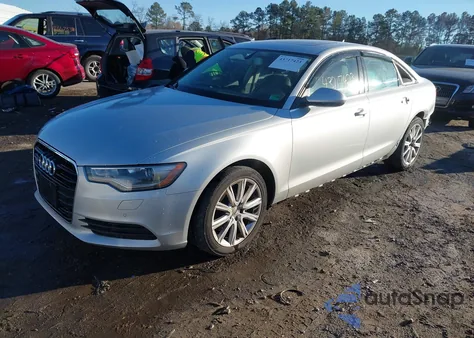 2015 Audi A6 2.0T Premium from USA, damaged, VIN WAUGFAFC2FN009103